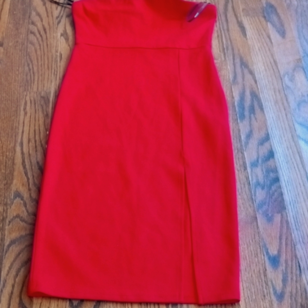 Red date night dress